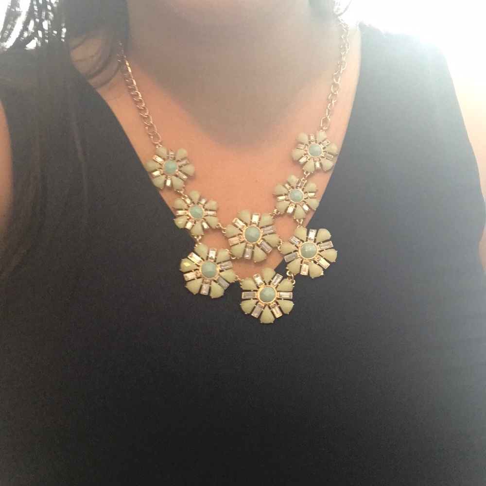 Blue Statement Necklace